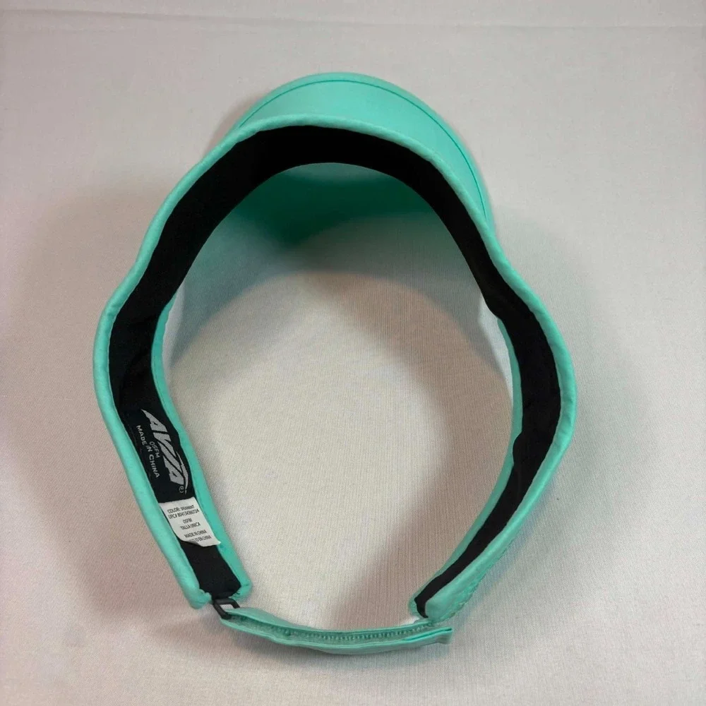 Avia Womens Spearmint Mint Green Athletic Sport Running Sun Visor OSFM Adjustabl